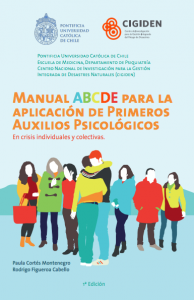 Manual ABCDE para la aplicación de Primeros Auxilios Psicológicos