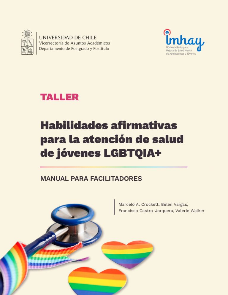 Manual de habilidades para la atención de salud de jóvenes LGBTQIA+
