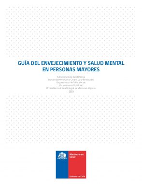 Guía del envejecimiento y salud mental en personas mayores