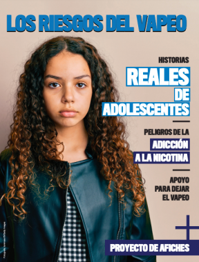 Revista para estudiantes “Los riesgos del vapeo”.